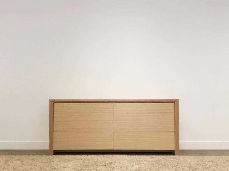 custom sideboard 2.1 metres with drawers made in australia with tasmanian oak