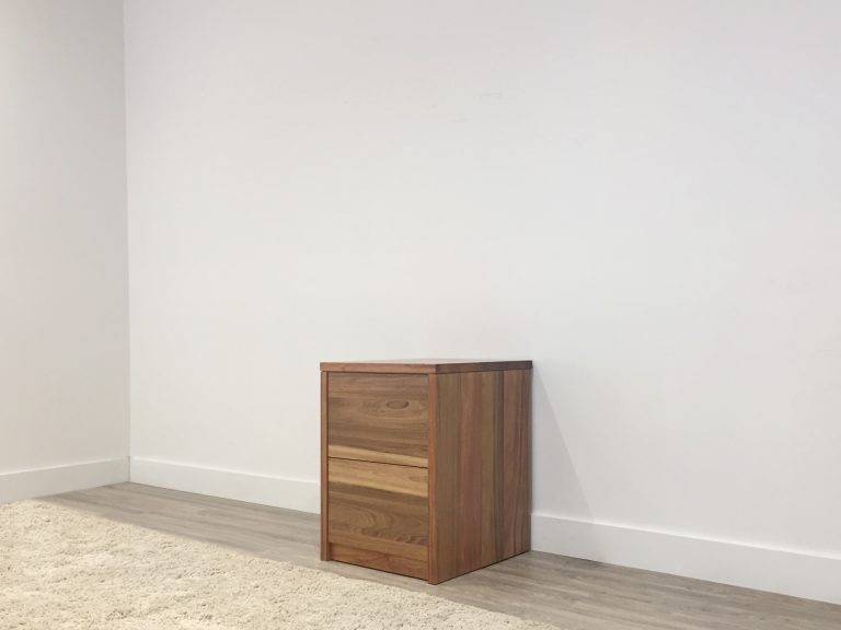 tasmanian blackwood timber filing cabinet custom made to order with drawer storage