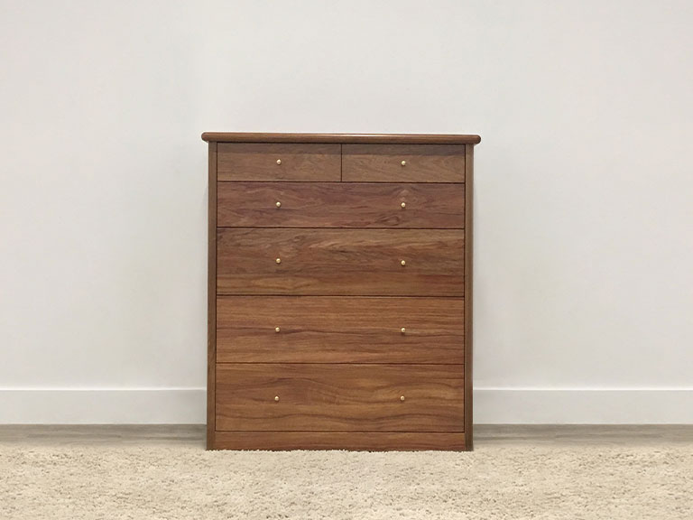 tall bedroom dresser blackwood timber