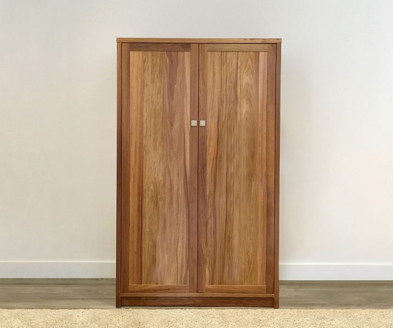 Tasmanian Blackwood Full Base Wardrobe free standing